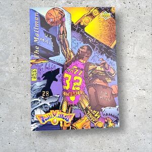 1992-93 Upper Deck Fanimation #508 Karl Malone The Mailman Utah Jazz NBA Card